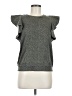 t.la 100% Cotton Gray Short Sleeve Top Size M - photo 1