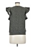t.la 100% Cotton Gray Short Sleeve Top Size M - photo 2