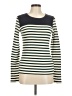 J.Crew 100% Cotton Stripes Green Pullover Sweater Size M - photo 1
