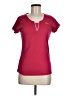 Reebok 100% Polyester Burgundy Active T-Shirt Size M - photo 1