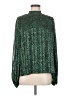 Sugarlips 100% Polyester Green Long Sleeve Blouse Size M - photo 1