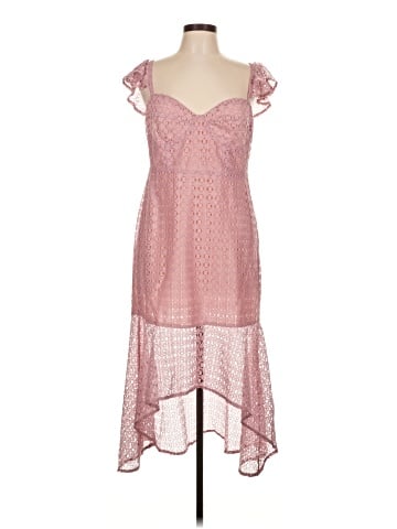 Line & Dot Casual Dress (view 1)