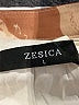 Zesica 100% Polyester Tan Short Sleeve Blouse Size L - photo 7