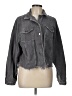 Unbranded 100% Cotton Gray Denim Jacket Size L (estimated) - photo 1