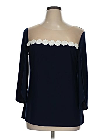Prelude 3/4 Sleeve Blouse (view 1)