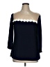 Prelude Blue 3/4 Sleeve Blouse Size XL - photo 1
