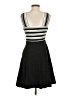 Maeve Stripes Black Cocktail Dress Size 2 - photo 2
