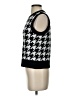 Evereve Houndstooth Black Sweater Vest Size XS - photo 5