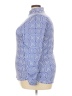 Tango Mango Blue Long Sleeve Blouse Size XXL - photo 5