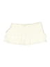 Peppermayo 100% Polyester Solid Ivory Active Skort Size 10 - photo 1