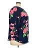 Talbots 100% Polyester Blue 3/4 Sleeve Blouse Size 2X - photo 4