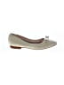 RE-MIX Deluxe Vintage Classics 100% Leather Ivory Flats Size 7 - photo 1