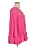 Zac & Rachel Pink 3/4 Sleeve Blouse Size XL - photo 4