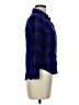 Rails 100% Rayon Plaid Purple Long Sleeve Button-Down Shirt Size M - photo 4