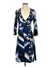 BCBGMAXAZRIA Argyle Blue Casual Dress Size XS - photo 1