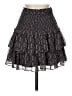 Reset Paisley Floral Black Casual Skirt Size S - photo 1