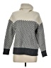 Reiss Chevron-herringbone Gray Wool Pullover Sweater Size M - photo 1