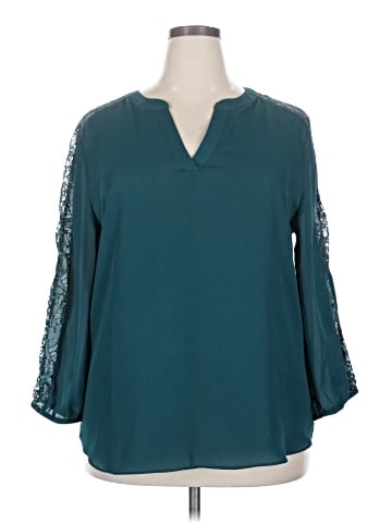 Fortune + Ivy 3/4 Sleeve Blouse (view 1)