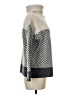Reiss Chevron-herringbone Gray Wool Pullover Sweater Size M - photo 4