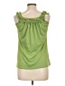 Licorice Green Sleeveless Blouse Size L - photo 2