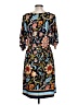 BCBGMAXAZRIA Paisley Blue Casual Dress Size L - photo 2