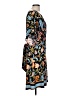 BCBGMAXAZRIA Paisley Blue Casual Dress Size L - photo 4
