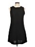 Zara Solid Black Casual Dress Size M - photo 1