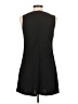 Zara Solid Black Casual Dress Size M - photo 2