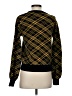 Aqua Plaid Yellow Pullover Sweater Size XS - photo 2