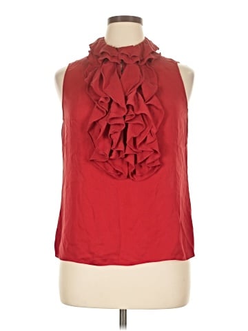 Lauren by Ralph Lauren Sleeveless Silk Top (view 1)