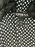 Express 100% Polyester Black 3/4 Sleeve Blouse Size M - photo 7