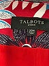 Talbots Print Red Casual Skirt Size 20 - photo 4