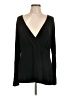 Gap Body Black Long Sleeve Blouse Size L - photo 1