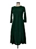 Unbranded Solid Green Casual Dress Size M - photo 1