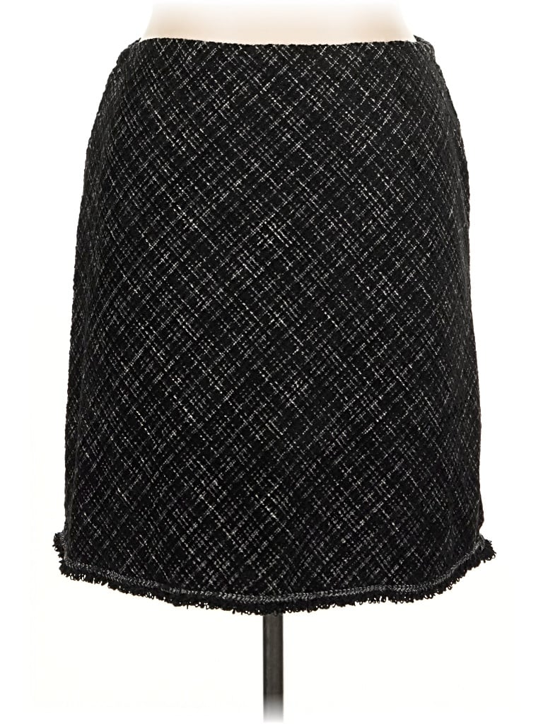 Pre-owned Max Studio Formal Skirt In Black