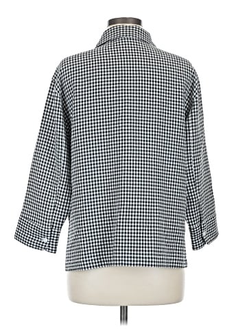 White Stag 3/4 Sleeve Button-Down Shirt (view 2)