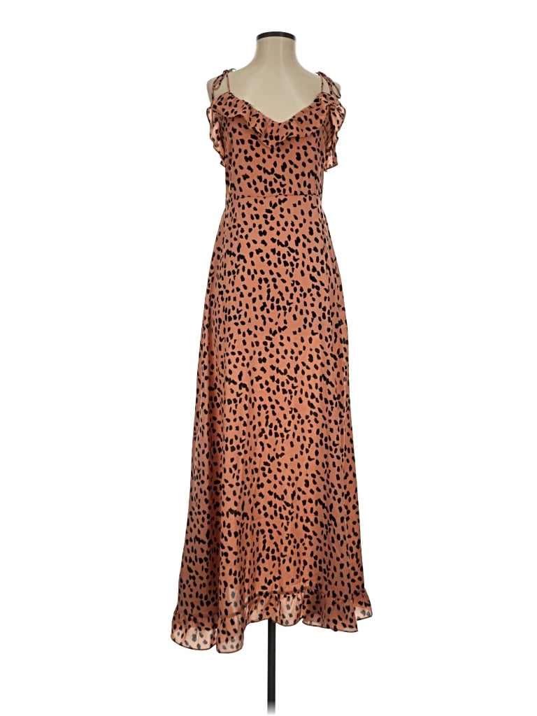 Pre-owned Forever 21 Casual Dress In Brown