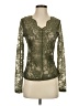 Unbranded Green Long Sleeve Blouse Size S - photo 1
