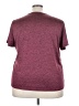 Real Essentials Tweed Burgundy Active T-Shirt Size 3X - photo 2