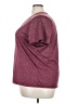 Real Essentials Tweed Burgundy Active T-Shirt Size 3X - photo 5
