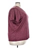 Real Essentials Tweed Burgundy Active T-Shirt Size 3X - photo 4