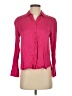 Zara Pink Long Sleeve Blouse Size XS - photo 1