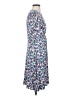 Boden Print Blue Casual Dress Size 4 - photo 4