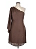 Ark & Co. 100% Polyester Brown Cocktail Dress Size L - photo 1