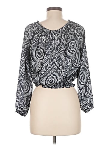 MICHAEL Michael Kors 3/4 Sleeve Top (view 2)