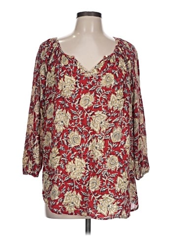 Chaps 3/4 Sleeve T-Shirt (view 1)