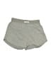 Shein 100% Polyester Solid Gray Athletic Shorts Size 6 - photo 2