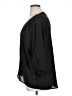 Buckle Black 100% Polyester Black 3/4 Sleeve Blouse Size XL - photo 5