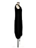 Weekend Solid Black Casual Dress Size 8 - photo 4