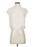 Bar III Ivory Short Sleeve Turtleneck Size S - photo 1